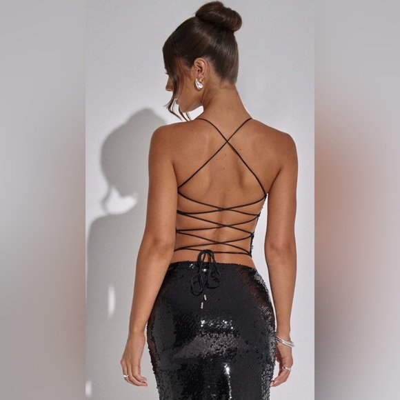 LARISA CORSET - BLACK - M - Picture 4 of 9